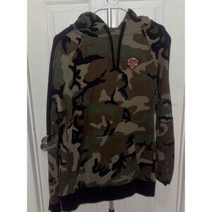 Nike Camo New York Knicks Hoody Size Medium